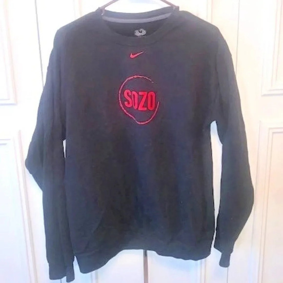 Sozo black‎ sweatshirt M - Picture 1 of 5